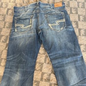 Men’s Silver Jeans Zac 42x34